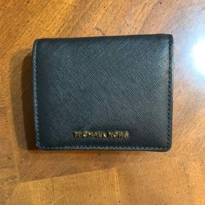 Michael Kors Black Leather Wallet